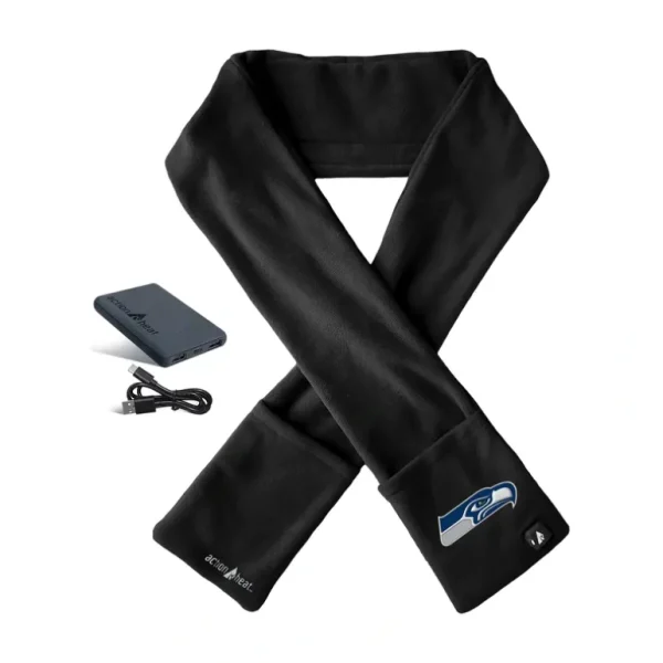 ActionHeat NFL 5V Battery Heated Scarf - Black - a world of fashionable women's clothing, including a wide selection of dresses and trendy accessories.> Hat
