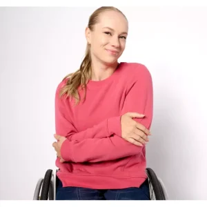 Fashion<Active Adaptive Lush Lined Jersey Pullover - a world of fashionable women's clothing, including a wide selection of dresses and trendy accessories.