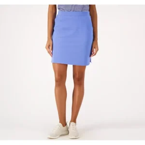 Fashion<Active French Terry Petite Skort - a world of fashionable women's clothing, including a wide selection of dresses and trendy accessories.