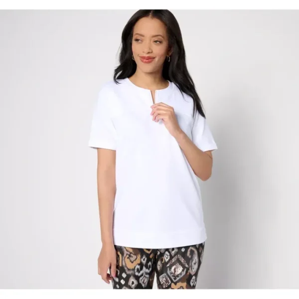 Dresses<Active French Terry Quarter Zip Pullover - a world of fashionable women's clothing, including a wide selection of dresses and trendy accessories.