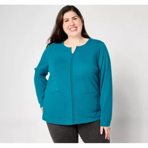 Active French Terry Zip Front Jacket - a world of fashionable women's clothing, including a wide selection of dresses and trendy accessories.> Hat