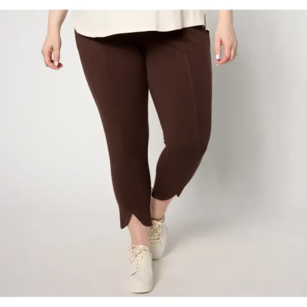 Fashion<Active Petite Duo Stretch Slim-Leg Crop Pants - a world of fashionable women's clothing, including a wide selection of dresses and trendy accessories.
