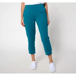 Active Petite French Terry Crop Jogger w/ Cargo Pockets - a world of fashionable women's clothing, including a wide selection of dresses and trendy accessories.> Hat