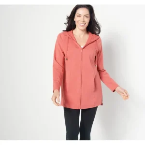 Active Petite French Terry Vented Jacket - a world of fashionable women's clothing, including a wide selection of dresses and trendy accessories.> Hat