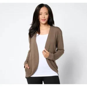 Fashion<Active Petite Soft Blend Knit Cocoon Cardigan - a world of fashionable women's clothing, including a wide selection of dresses and trendy accessories.