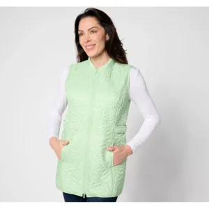 Fashion<Active Quilted Vest - a world of fashionable women's clothing, including a wide selection of dresses and trendy accessories.