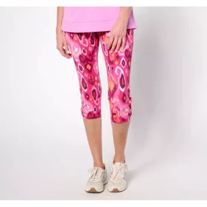 Fashion<Active Reg Printed Duo Stretch Capri Legging - a world of fashionable women's clothing, including a wide selection of dresses and trendy accessories.
