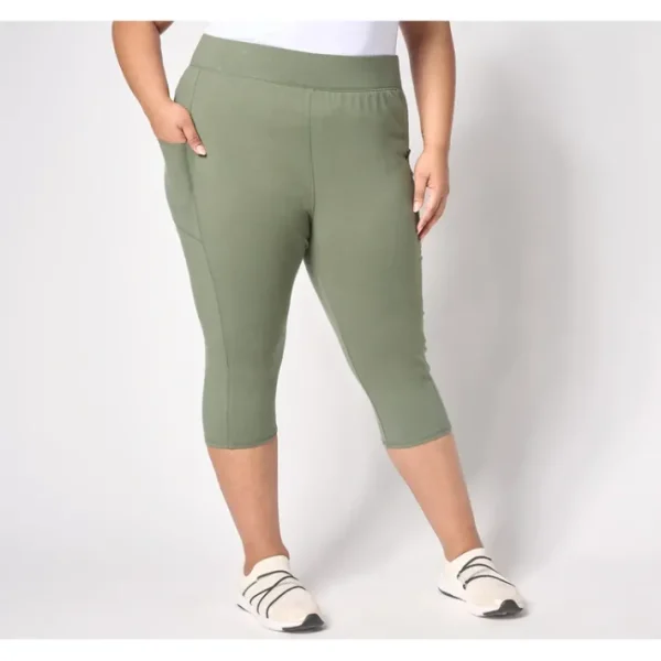 Fashion<Active Regular Duo Stretch Skimmer Slim Leg Pant - a world of fashionable women's clothing, including a wide selection of dresses and trendy accessories.