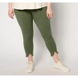 Fashion<Active Regular Duo Stretch Slim-Leg Crop Pants - a world of fashionable women's clothing, including a wide selection of dresses and trendy accessories.