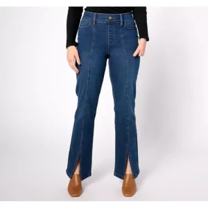 Fashion<Adaptive Cozy Touch Front Seam Jean - a world of fashionable women's clothing, including a wide selection of dresses and trendy accessories.