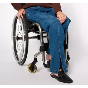 Fashion<Adaptive Cozy Touch Front Seam Jean Wheelchair Fit - a world of fashionable women's clothing, including a wide selection of dresses and trendy accessories.