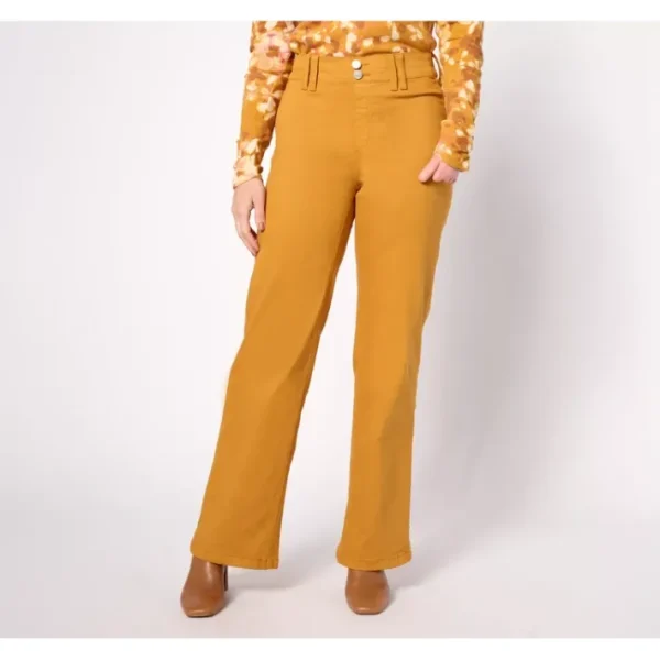 Fashion<Adaptive Easy Stretch Wide Leg Jean - a world of fashionable women's clothing, including a wide selection of dresses and trendy accessories.