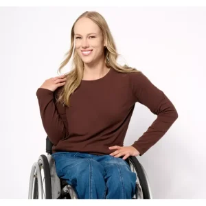 Fashion<Adaptive Essentials Perfect Jersey Crew Neck Tunic - a world of fashionable women's clothing, including a wide selection of dresses and trendy accessories.