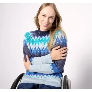 Fashion<Adaptive Fair Isle Pop Sweater - a world of fashionable women's clothing, including a wide selection of dresses and trendy accessories.