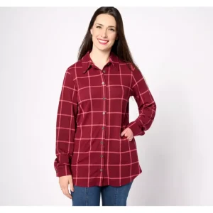 Adaptive Heavenly Jersey Plaid Tunic - a world of fashionable women's clothing, including a wide selection of dresses and trendy accessories.> Hat