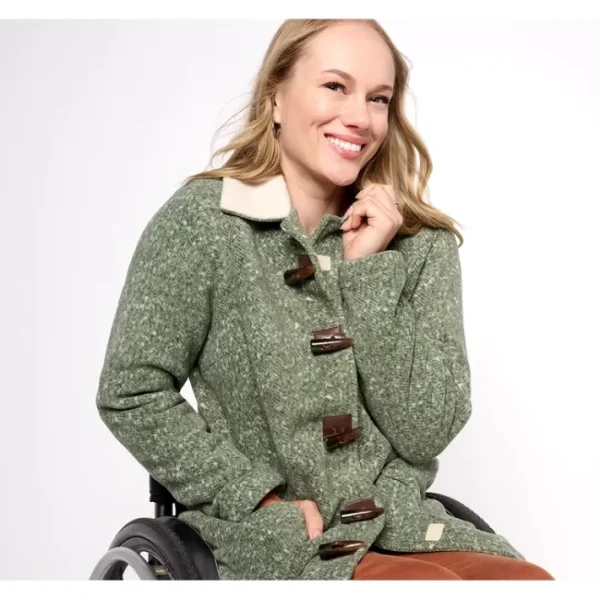 Fashion<Adaptive Heritage Fleece Bonded Jacket - a world of fashionable women's clothing, including a wide selection of dresses and trendy accessories.
