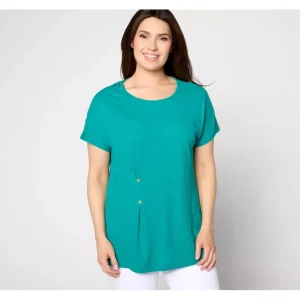 Adaptive Linen Blend Dolman Sleeve Tunic - a world of fashionable women's clothing, including a wide selection of dresses and trendy accessories.> Hat