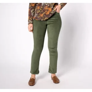 Fashion<Adaptive Slim Straight Corduroy Pant - a world of fashionable women's clothing, including a wide selection of dresses and trendy accessories.