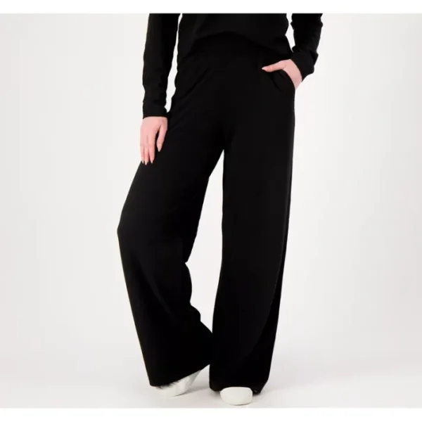 Fashion<All Worthy Hunter McGrady Petite Knit Wide Leg Pants - a world of fashionable women's clothing, including a wide selection of dresses and trendy accessories.
