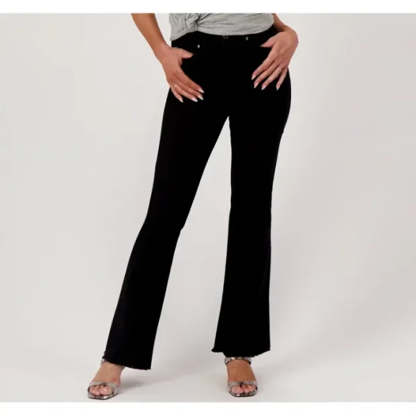 Fashion<All Worthy Hunter McGrady Tall Black Raw Hem Jeans - a world of fashionable women's clothing, including a wide selection of dresses and trendy accessories.