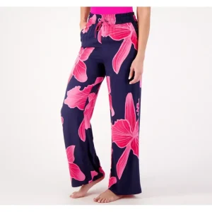 Fashion<AmberNoon II by Dr. Erum Ilyas Regular UPF 30 Wide Leg Pants - a world of fashionable women's clothing, including a wide selection of dresses and trendy accessories.