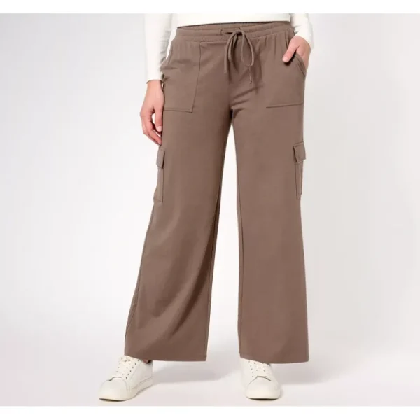 AnyBody Cozy Knit Wide Leg Cargo Pant - a world of fashionable women's clothing, including a wide selection of dresses and trendy accessories.> Hat