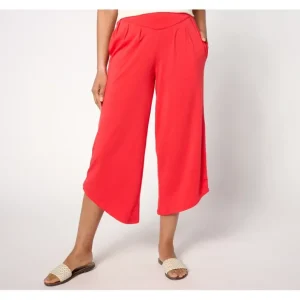 AnyBody Lounge Regular Cozy Knit Pleat Wide Leg Pant - a world of fashionable women's clothing, including a wide selection of dresses and trendy accessories.> Hat