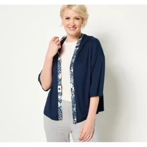 Fashion<Anybody Lush Jersey Open Front Short Sleeve Shrug - a world of fashionable women's clothing, including a wide selection of dresses and trendy accessories.