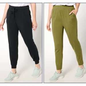 AnyBody Petite Cozy Knit Jogger and Ankle Pant Set - a world of fashionable women's clothing, including a wide selection of dresses and trendy accessories.> Hat