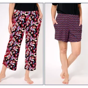 Fashion<AnyBody Petite Lush Jersey Set of 2 Pajama Bottoms - a world of fashionable women's clothing, including a wide selection of dresses and trendy accessories.