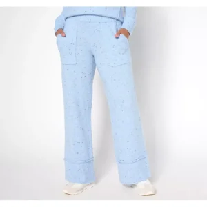 Fashion<AnyBody Regular Flecked Sweater Pull-On Pants with Pockets - a world of fashionable women's clothing, including a wide selection of dresses and trendy accessories.