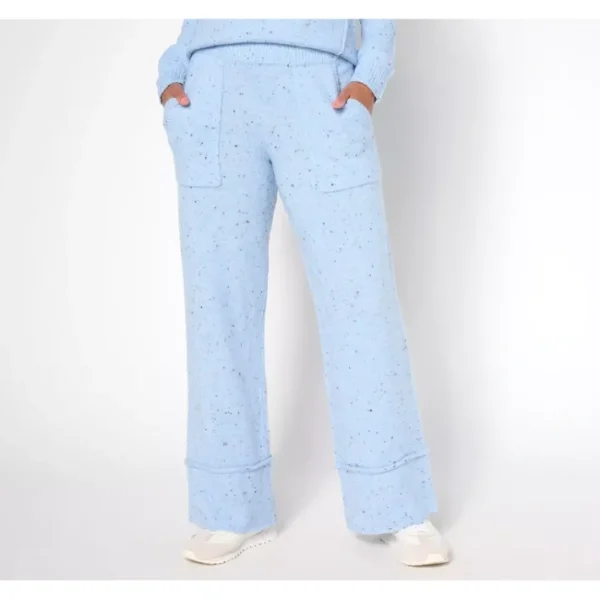 Fashion<AnyBody Regular Flecked Sweater Pull-On Pants with Pockets - a world of fashionable women's clothing, including a wide selection of dresses and trendy accessories.