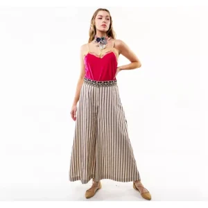 Fashion<Aratta Derby Princess Stripe Wide Leg Pants - a world of fashionable women's clothing, including a wide selection of dresses and trendy accessories.