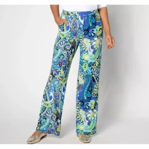 Fashion<Attitudes by Renee Como Jersey Petite Wide Leg Pants - a world of fashionable women's clothing, including a wide selection of dresses and trendy accessories.