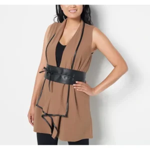 Attitudes by Renee Faux Leather Obi Wrap Belt - a world of fashionable women's clothing, including a wide selection of dresses and trendy accessories.> Coats