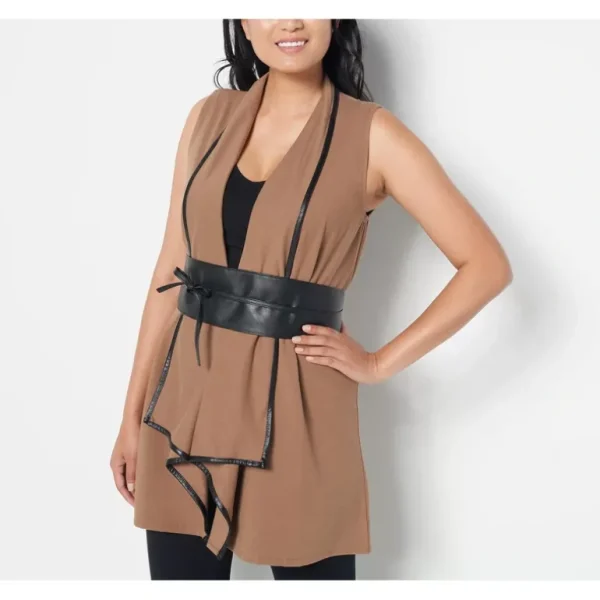 Attitudes by Renee Faux Leather Obi Wrap Belt - a world of fashionable women's clothing, including a wide selection of dresses and trendy accessories.> Coats