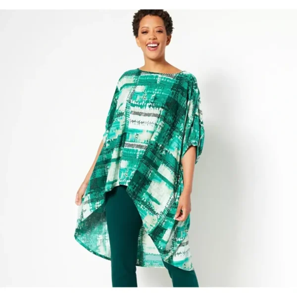 Attitudes by Renee Global Illusions Como Jersey Regular Tunic - a world of fashionable women's clothing, including a wide selection of dresses and trendy accessories.> Hat