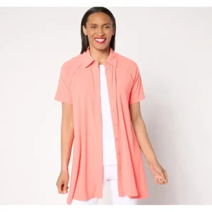 Attitudes by Renee Petite Novelty Trim Detail Tunic - a world of fashionable women's clothing, including a wide selection of dresses and trendy accessories.> Hat