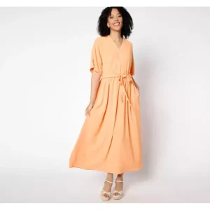 Dresses<Attitudes by Renee Petite Textured Woven Dress - a world of fashionable women's clothing, including a wide selection of dresses and trendy accessories.