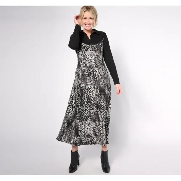 Attitudes by Renee Regular Bib Front Maxi Dress - a world of fashionable women's clothing, including a wide selection of dresses and trendy accessories.> Hat