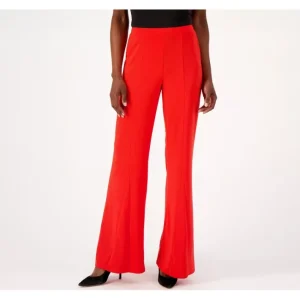 Fashion<Attitudes by Renee Regular Como Jersey Godet Wide Pant - a world of fashionable women's clothing, including a wide selection of dresses and trendy accessories.