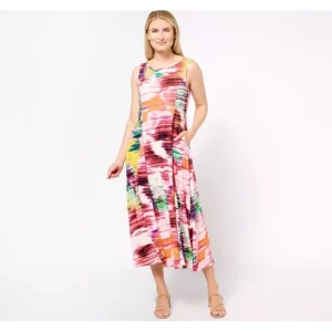 Dresses<Attitudes by Renee Regular Como Jersey Keyhole Dress - a world of fashionable women's clothing, including a wide selection of dresses and trendy accessories.