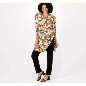 Attitudes by Renee Regular Como Jersey Twist Neck 2-pc Set - a world of fashionable women's clothing, including a wide selection of dresses and trendy accessories.> Hat