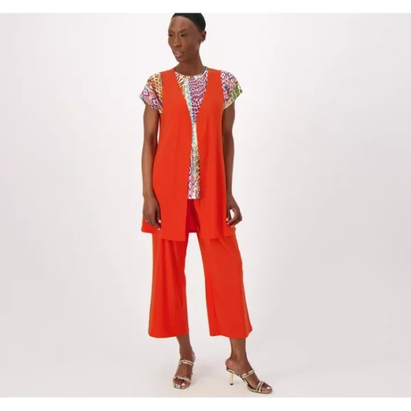 Shop All<Attitudes by Renee Regular Global Illusion 3 Piece Set - a world of fashionable women's clothing, including a wide selection of dresses and trendy accessories.
