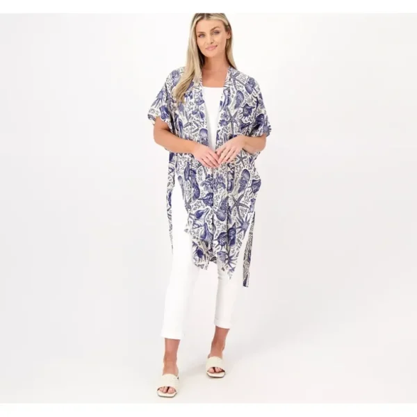 Attitudes by Renee Regular Printed Open Front Cargian - a world of fashionable women's clothing, including a wide selection of dresses and trendy accessories.> Hat