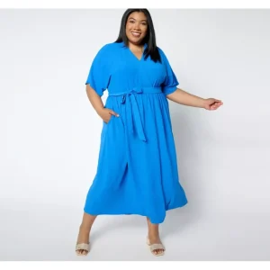 Dresses<Attitudes by Renee Regular Textured Woven Dress - a world of fashionable women's clothing, including a wide selection of dresses and trendy accessories.