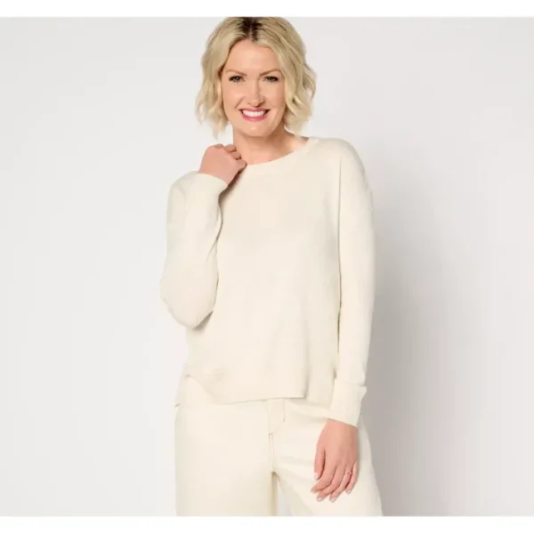Shop All<Attitudes by Renee Sweater with Hi Low Hem - a world of fashionable women's clothing, including a wide selection of dresses and trendy accessories.