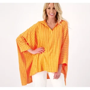 Fashion<Attitudes by Renee Textured Woven Collared Tunic - a world of fashionable women's clothing, including a wide selection of dresses and trendy accessories.