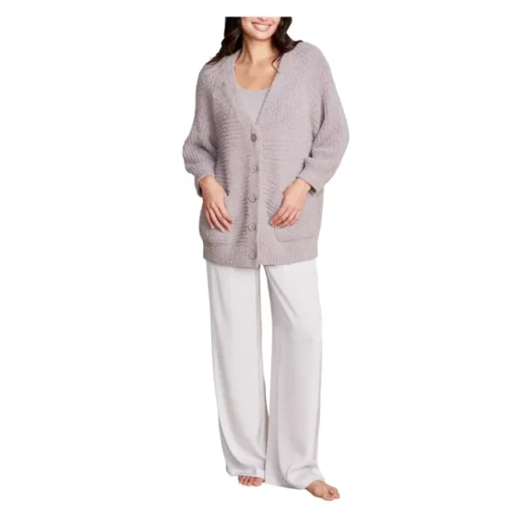 Shop All<Barefoot Dreams Cozy Twist Raglan Cardi - a world of fashionable women's clothing, including a wide selection of dresses and trendy accessories.