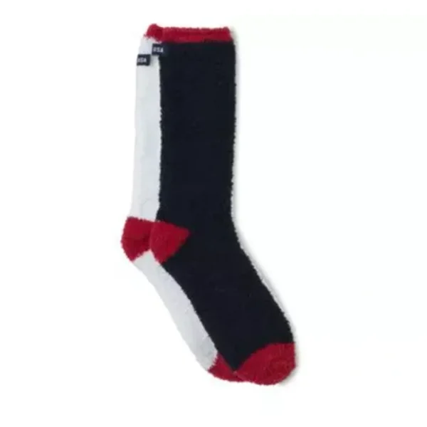 Shop All<Barefoot Dreams CozyChic Americana Unisex Socks - a world of fashionable women's clothing, including a wide selection of dresses and trendy accessories.